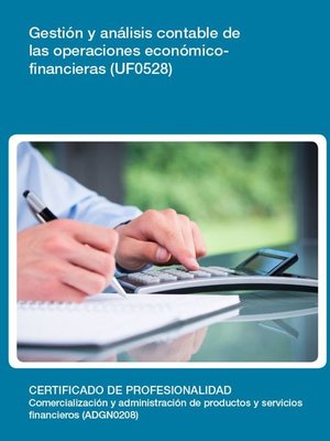 cover image of UF0528--Gestión y análisis contable de las operaciones económico-financieras